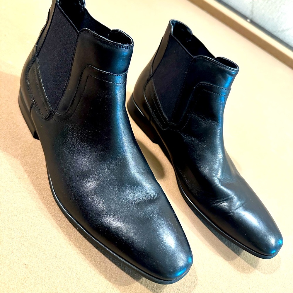 Calvin Klein Black Men's Ankle Boots